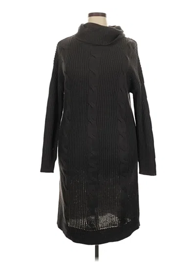 Pre-owned Kaktus Turtleneck Sweater In Black