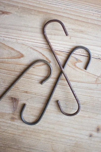 Kalalou Bag Of Twelve S-hooks 9" Long In Gray