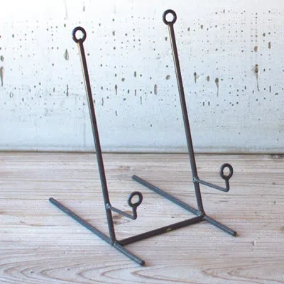 Kalalou Dish, Glass & Flatware Rack In Matte Black