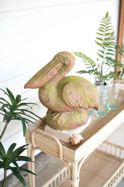 Kalalou Faux Concrete Pelican