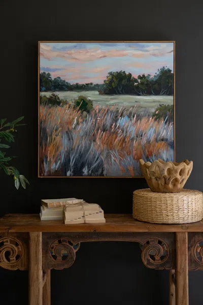 Kalalou Framed Landscape Painting In Multi