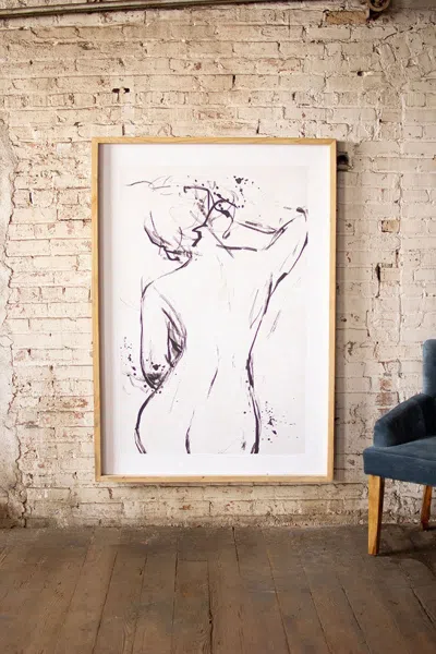 Kalalou Framed Nude Print