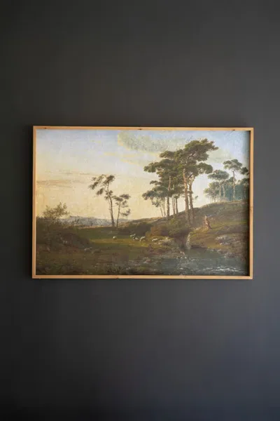 Kalalou Framed Printed Paper - Landscape