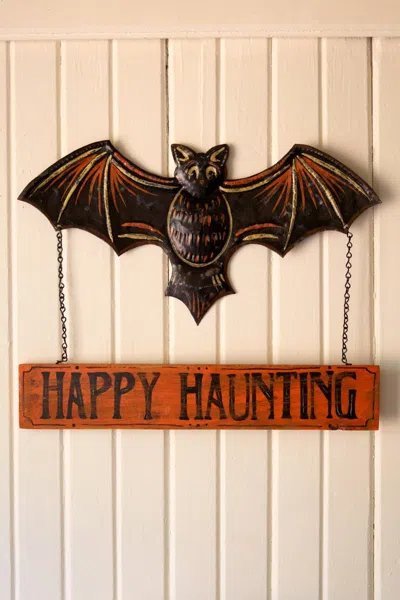 Kalalou Happy Haunting Bat Door Hanger