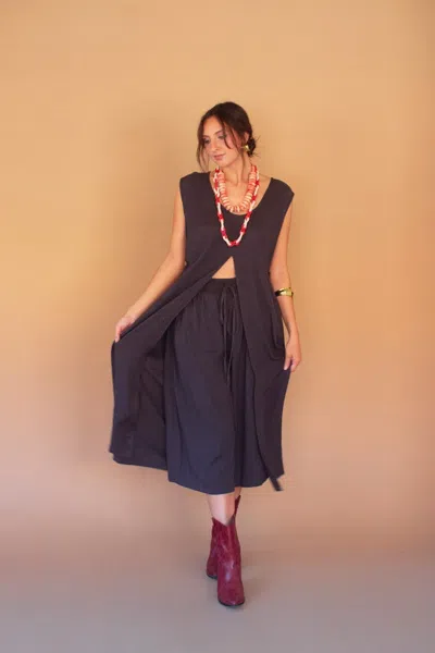 Kalalou Pants With Elastic And Button Closure In Multi