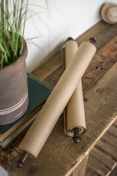 Kalalou Replacement 16 Inch Note Roll 50 Feet - Medium In Neutral