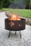 Kalalou Rustic Iron Fire Pit
