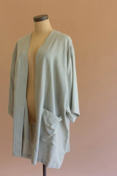 Kalalou Short Kimono With Front Pockets In Multi