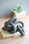 Kalalou Statement Clay Chain Table Styling Piece