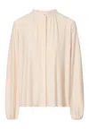 KALANI SUNWEAR WOMEN'S NEUTRALS MILANO UV BLOUSE NUDE