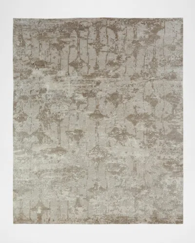 Kalaty Rug Corporation Briar Hand-knotted Rug, 12' X 15' In Vintage Parchment