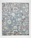 Kalaty Rug Corporation Ezra Hand-knotted Rug, 12' X 15' In Tonal Blues