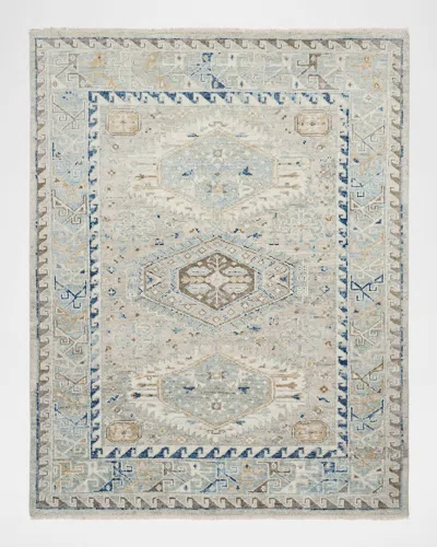 Kalaty Rug Corporation Fiona Hand-knotted Rug, 12' X 15' In Zinc