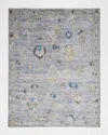 Kalaty Rug Corporation Florence Hand-knotted Rug, 6' X 9' In Multi