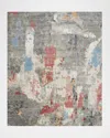 Kalaty Rug Corporation Genevieve Hand-knotted Rug, 12' X 15' In Granite/multi