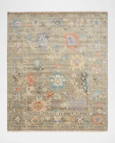 Kalaty Rug Corporation Harrell Hand-knotted Rug, 12' X 15' In Weathered Walnut/