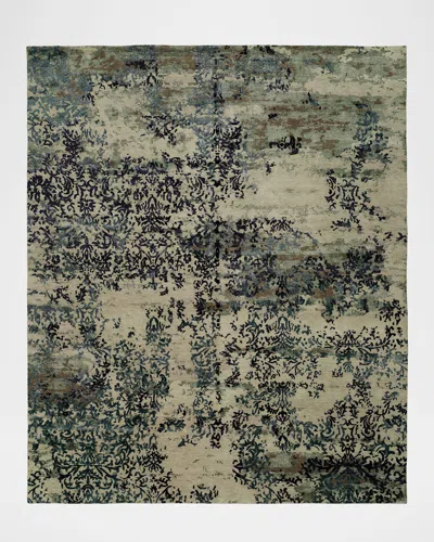 Kalaty Rug Corporation Majorelle Hand-knotted Rug, 12' X 15' In Blue