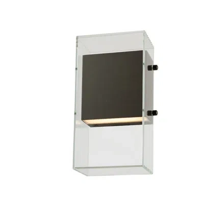 Kalco Aria 1 Lt Matte Black Wall Sconce