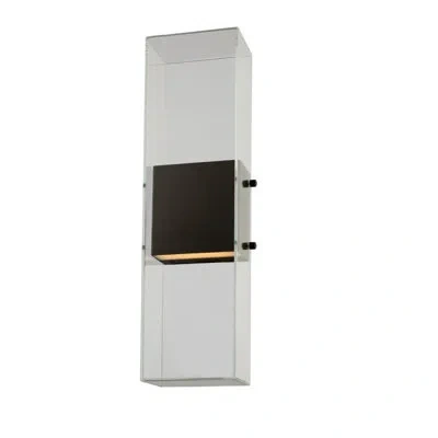 Kalco Aria 1 Lt Matte Black Wall Sconce
