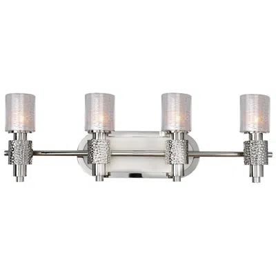 Kalco Ashington 27 1/2" Wide Satin Nickel 4-light Bath Light
