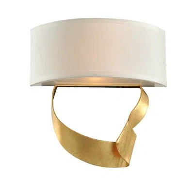 Kalco Avalon 2 Lt Roman Gold Wall Sconce