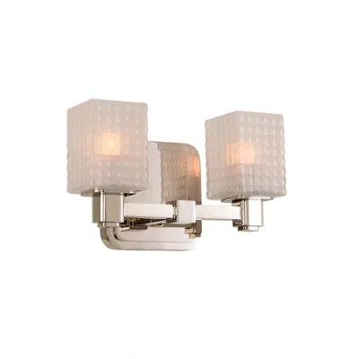 Kalco Avanti 2 Lt Polished Nickel Bath Wall Sconce
