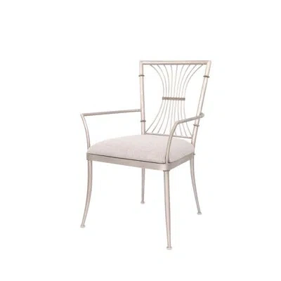 Kalco Bal Harbour Pearl Silver Chair