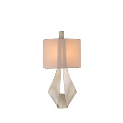 Kalco Barrymore 2 Lt Pearl Silver Wall Sconce
