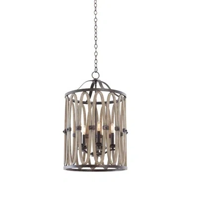 Kalco Belmont 5 Lt Florence Gold Pendant