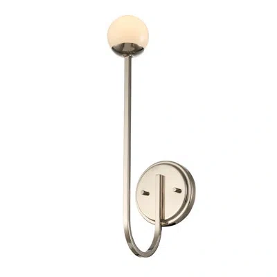 Kalco Bistro 1 - Light Polished Nickel