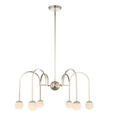 Kalco Bistro 6 - Light Unique / Statement Drum Chandelier