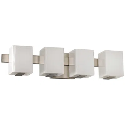 Kalco Catalina 23" Wide Satin Nickel 4-led Bath Light