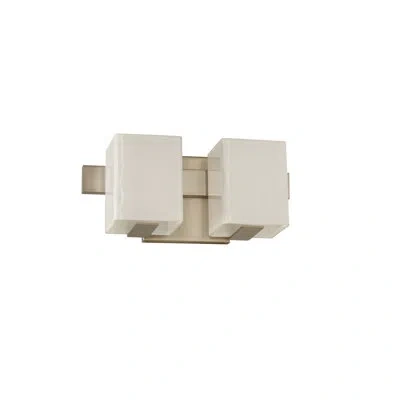 Kalco Catalina 2-light Vanity Light In Satin Nickel