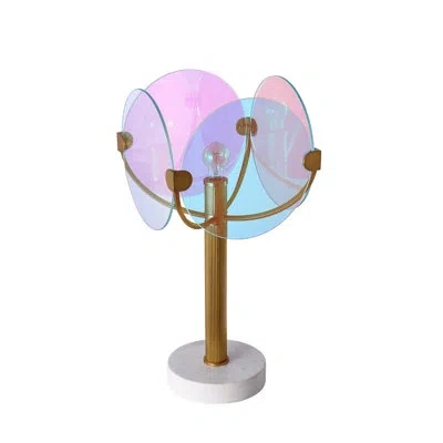 Kalco Chroma 1 Lt True Brass Table Lamp