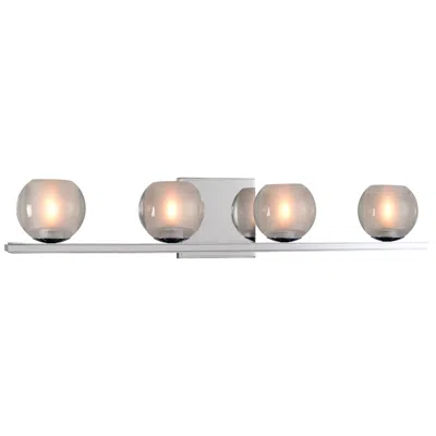 Kalco Corona 26" Wide Chrome 4-led Bath Light