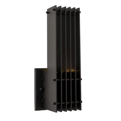 Kalco Drew 1 Lt Matte Black Outdoor Wall Sconce