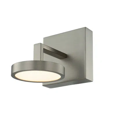 Kalco Eaton 1 Lt Satin Nickel Bath Wall Sconce