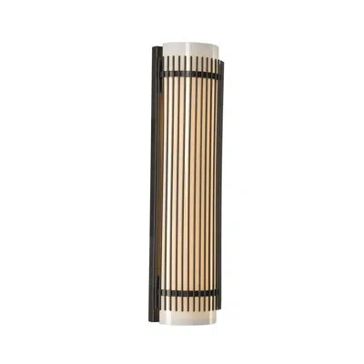 Kalco Edgewater 1 Lt Vintage Pearlized Brass Vanity Light  In English Bronze