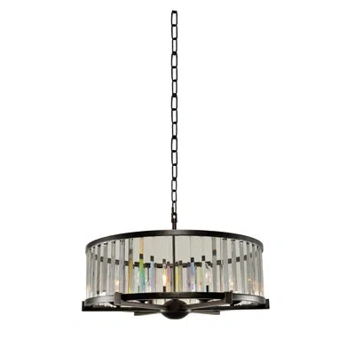 Kalco Essex 6 Lt Sienna Bronze Pendant