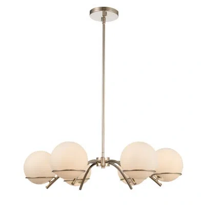 Kalco Everett 6 - Light Unique / Statement Drum Chandelier