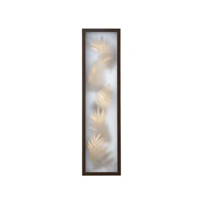 Kalco Folium 1 Lt Bronze Outdoor Wall Sconce  In Old Bronze