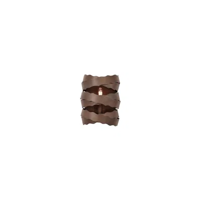 Kalco Fulton 9" High Brownstone 1-light Wall Sconce