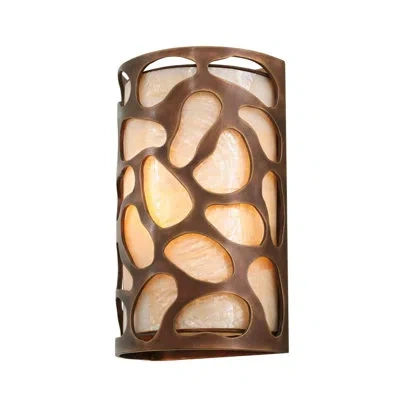 Kalco Gramercy 1 Lt Copper Patina Wall Sconce