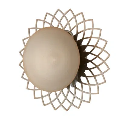 Kalco Helia 2 Lt Brushed Champagne Gold Wall Sconce