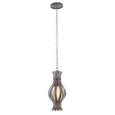 Kalco Holmes 1 Lt Charcoal Pendant