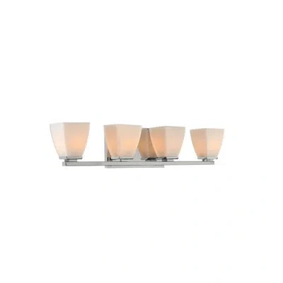 Kalco Huntington 4 Lt Polished Chrome Vanity Light