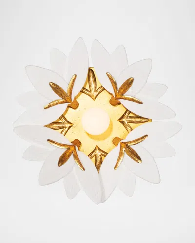Kalco Lighting Bloom Wall Sconce In White