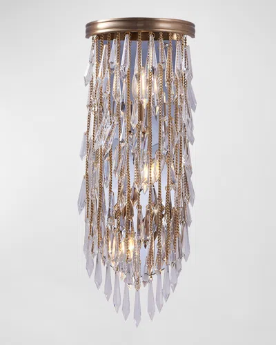 Kalco Lighting Frangia Wall Sconce In Gold