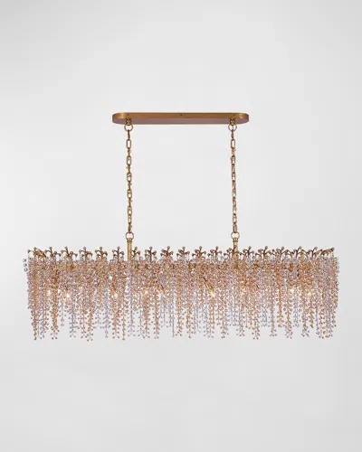 Kalco Lighting Fuji 60" Island Light In Gold