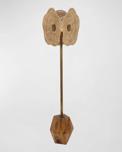 Kalco Lighting Poppy Floor Lamp In Gold